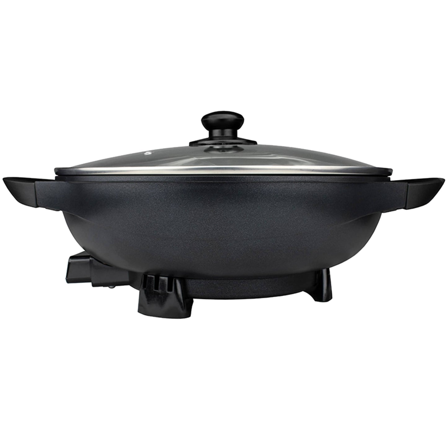 Brentwood 7 Quart Nonstick Electric Wok Skillet with Lid