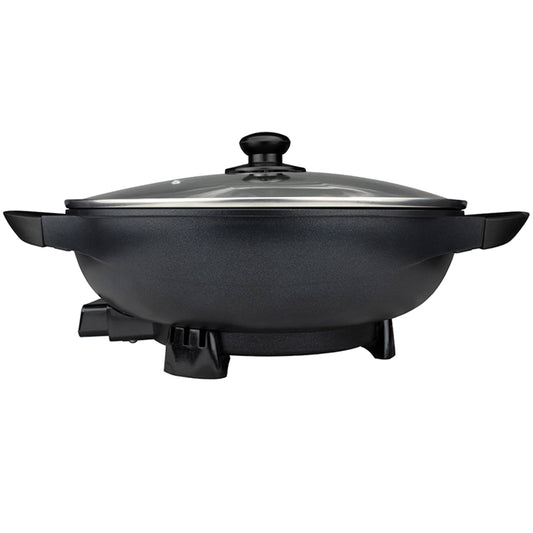 Brentwood 7 Quart Nonstick Electric Wok Skillet with Lid