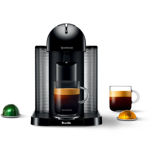 Breville Nespresso Vertuo Coffee & Espresso Single-Serve Machine in Black
