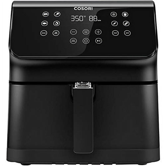COSORI 12-in-1 Air Fryer with Cookbook(100 Recipes) XL 5.8QT 1700-Watt Air Fryer Oven (Black)-New, 12.65 in