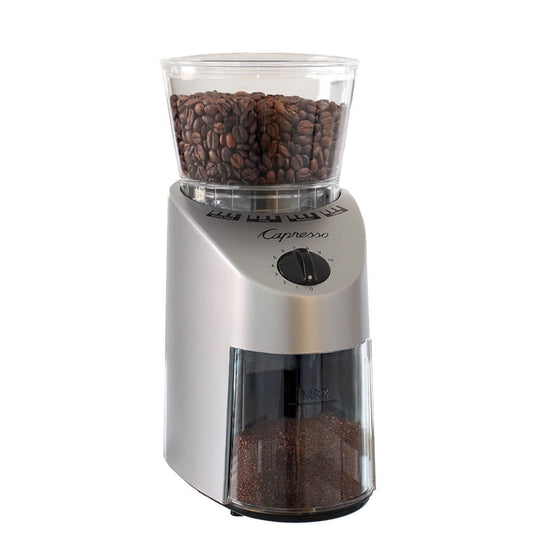 Capresso 56004 Infinity Concical Burr Grinder - Stainless Steel