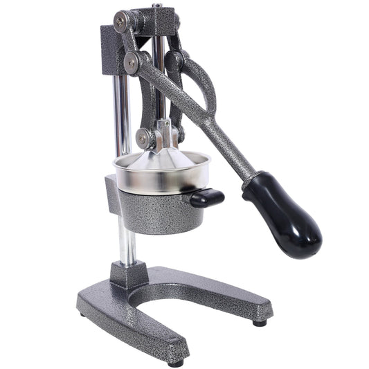 Cast Iron Citrus Juicer, Extra-Large Commercial Grade Manual Hand Press for Fresh Orange, Lemon and Pomegranate Juice