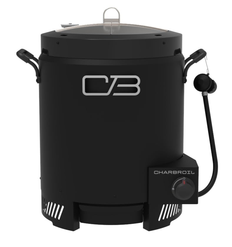 Charbroil The Big Easy Outdoor Propane Gas Air Fryer, Black - 24102165