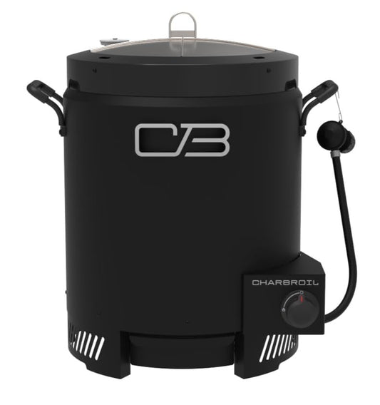 Charbroil The Big Easy Outdoor Propane Gas Air Fryer, Black - 24102165