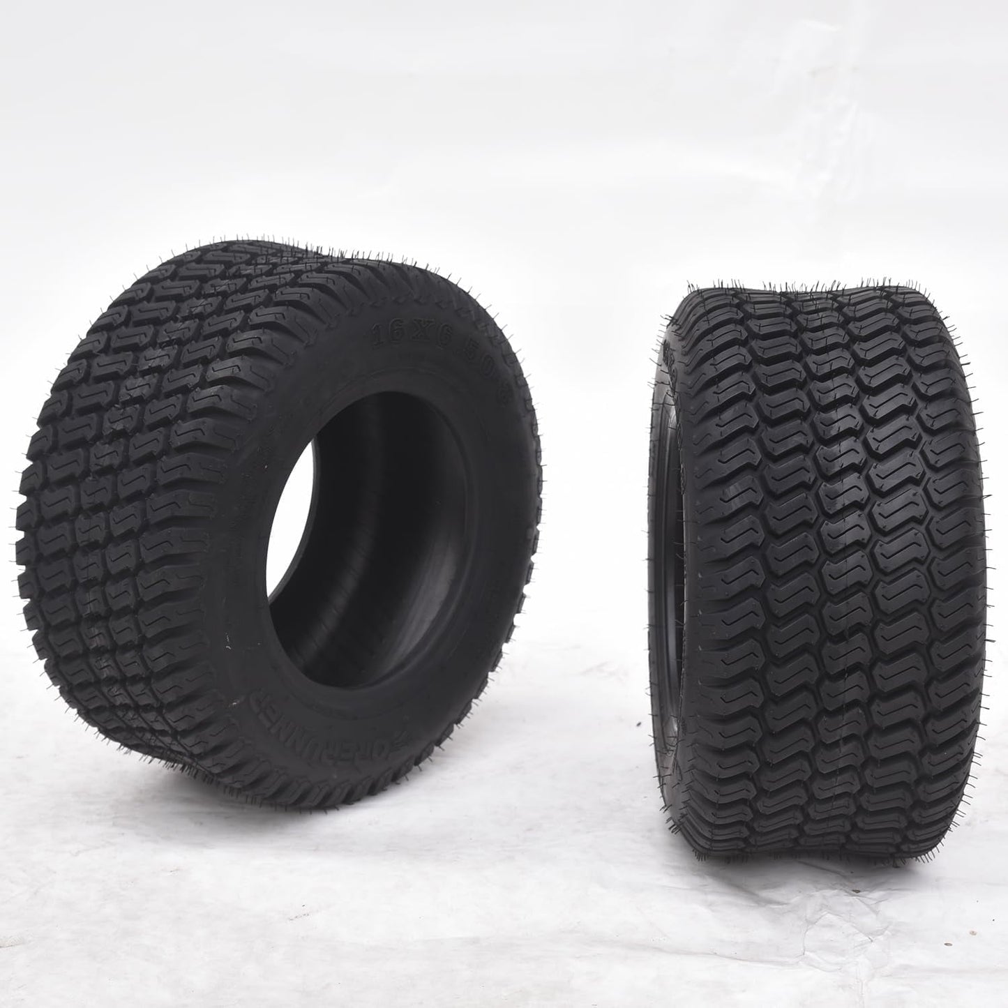 ClassyThreads Set of 2 Atv Tires Lawn Mower Tires, 20x8.00-10 4PR Tractor Turf Tire, Turf Tires for Grade Lawn, Garden Turf