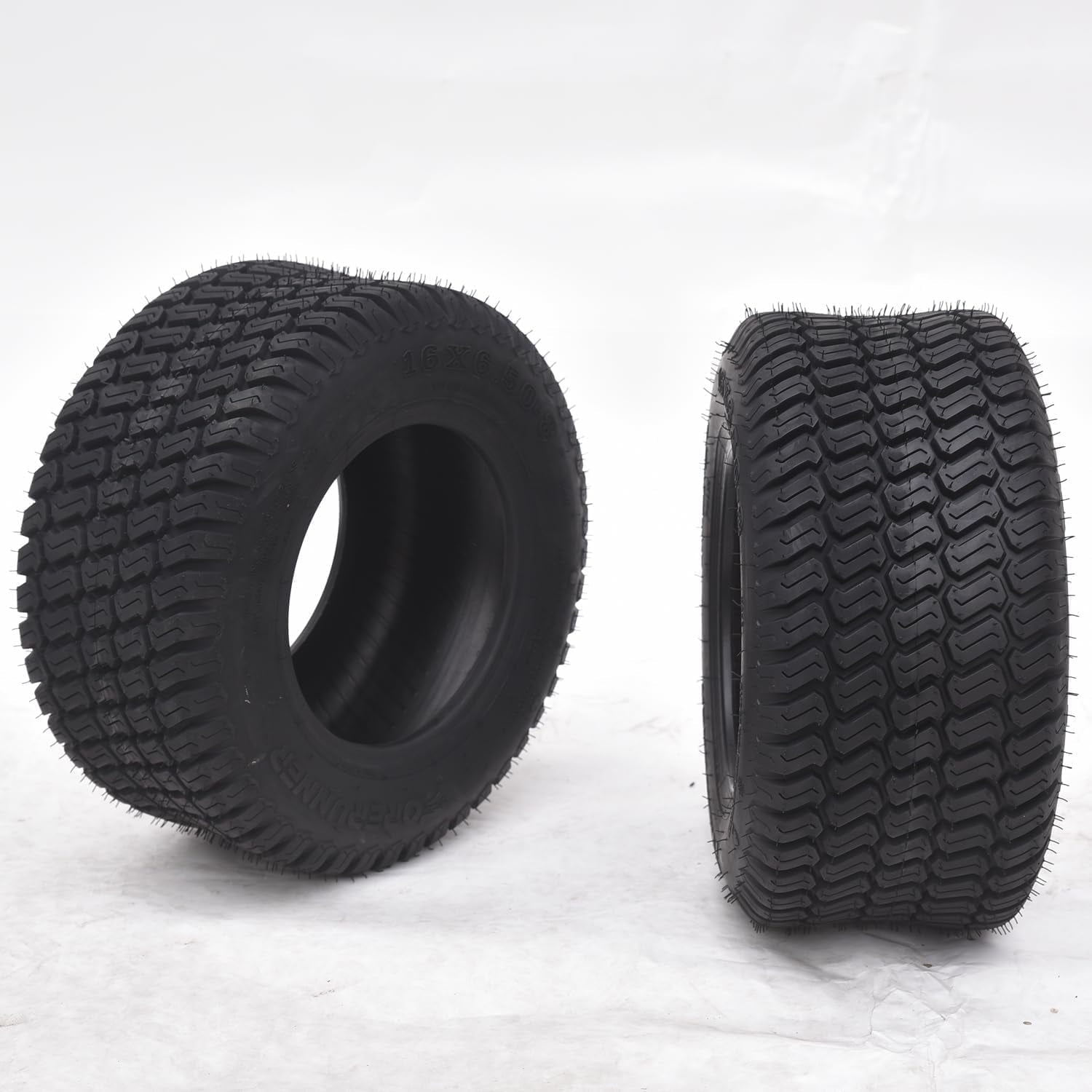 ClassyThreads Set of 2 Atv Tires Lawn Mower Tires, 20x8.00-10 4PR Tractor Turf Tire, Turf Tires for Grade Lawn, Garden Turf