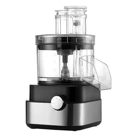 Commercial-Grade Electric Food Processor with Touchscreen Control - 8L Heavy-Duty Chopper for Restaurant
