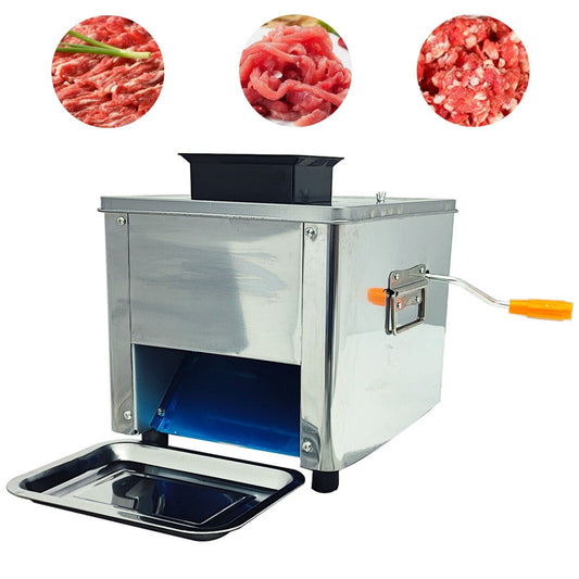Commercial Meat Slicer Cutter Fresh Meat Shredder Beef Cutting Machine 3.5mm Blade