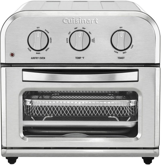Compact Air Fryer Toaster Oven - Stainless Steel