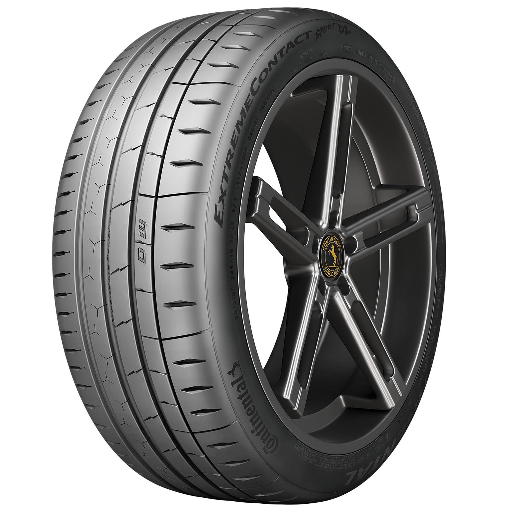 Continental ExtremeContact Sport 02 UHP Summer 225/50ZR16 92W Passenger Tire