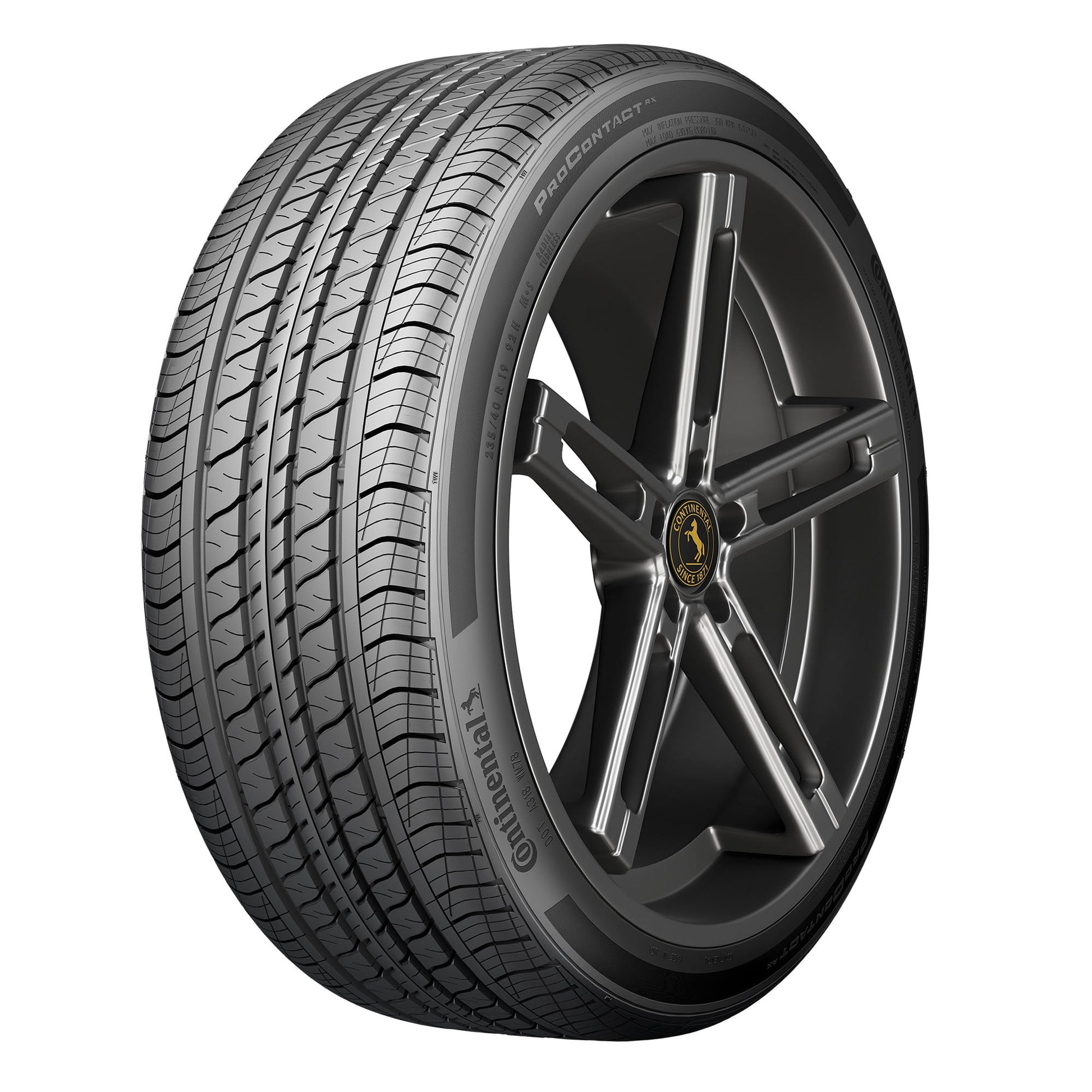 Continental ProContact RX All Season 235/40R18 91W Passenger Tire