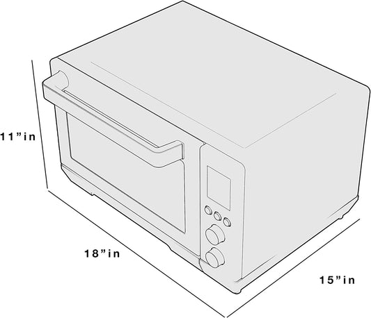 Convection Toaster Oven | Large Capacity |  Cook Modes | Stainless Steel | 1500