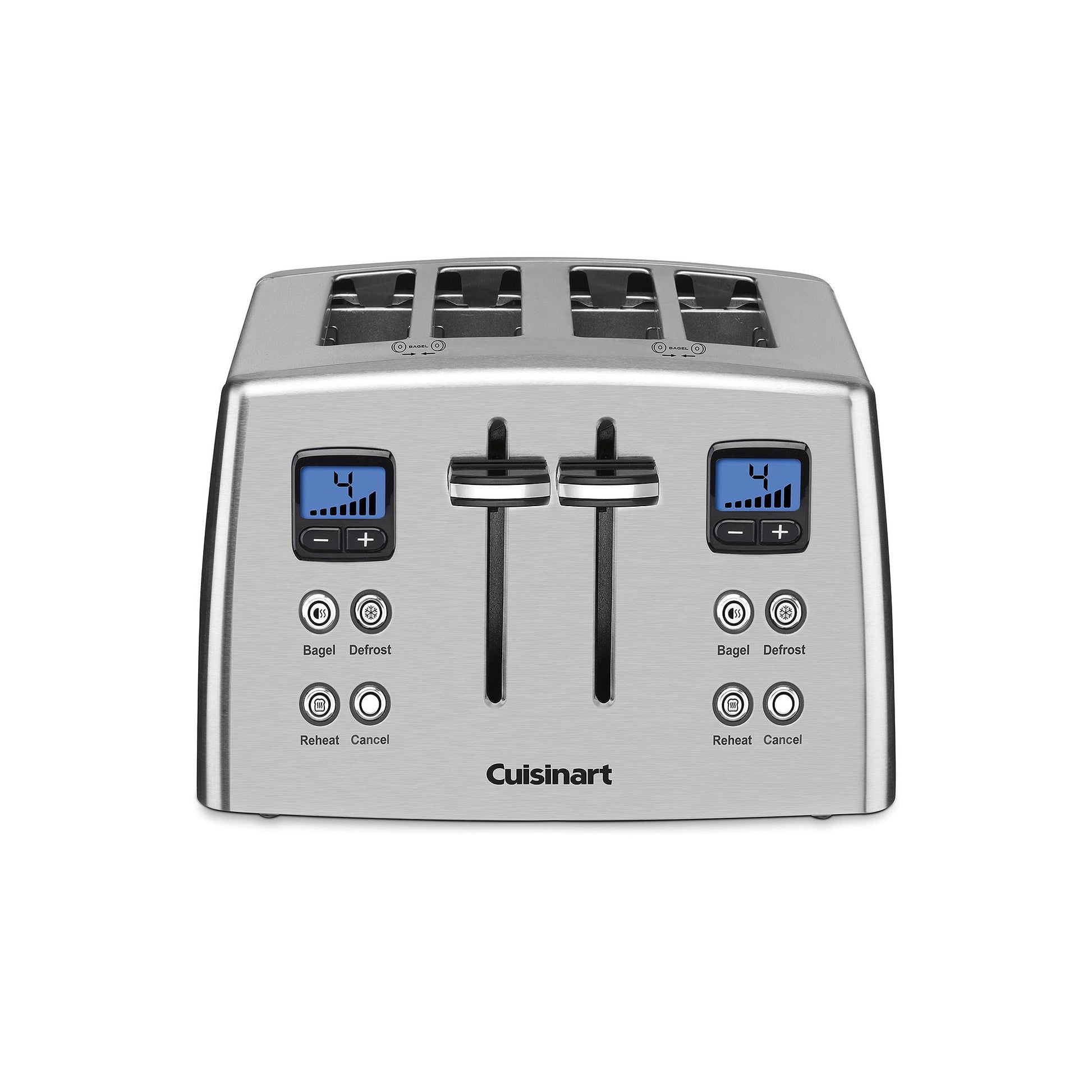 Cuisinart Toasters 4 Slice Countdown Metal Toaster, New, CPT-435P1