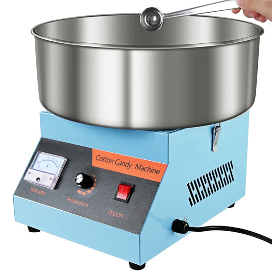 Electric Commercial Cotton Candy Machine / Floss Maker Blue