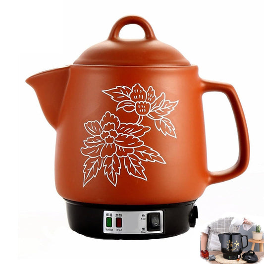 Electric Medicine Pot 4L  Automatic Intelligent Heat Preservation with Audible Reminder, for Decoction, Tea, and Soup Making