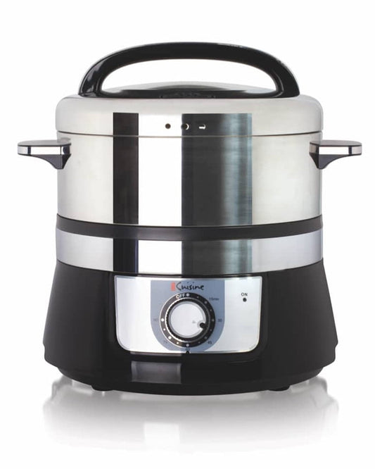 Euro Cuisine FS3200 Stainless Steel Electric Food Steamer