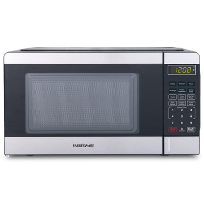 Farberware FMG13SS 1.3 Microwave Oven w LED Light/SENSOR 1100 Watts Stainless