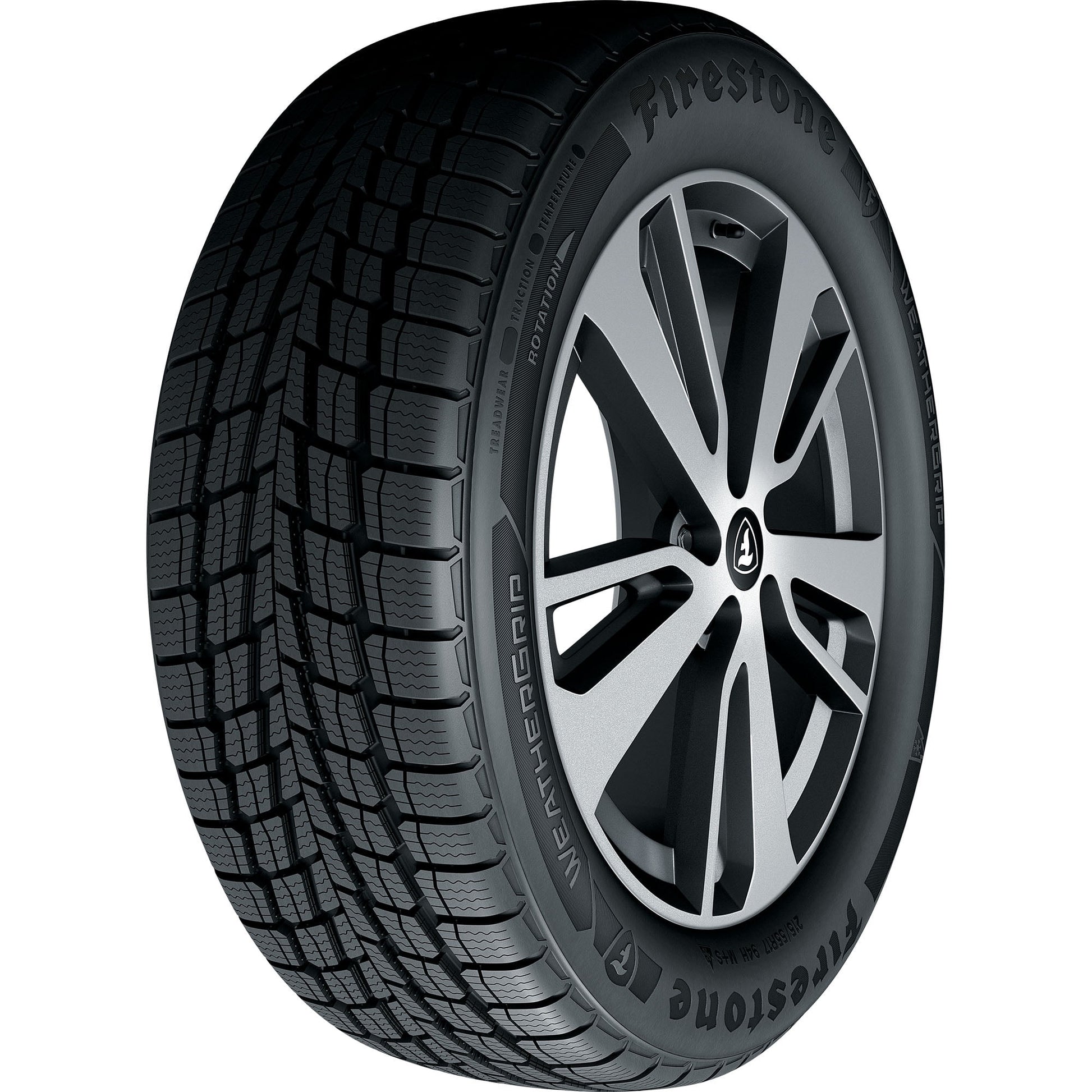 Firestone Weathergrip All Weather 195/65R15 91H Passenger Tire
