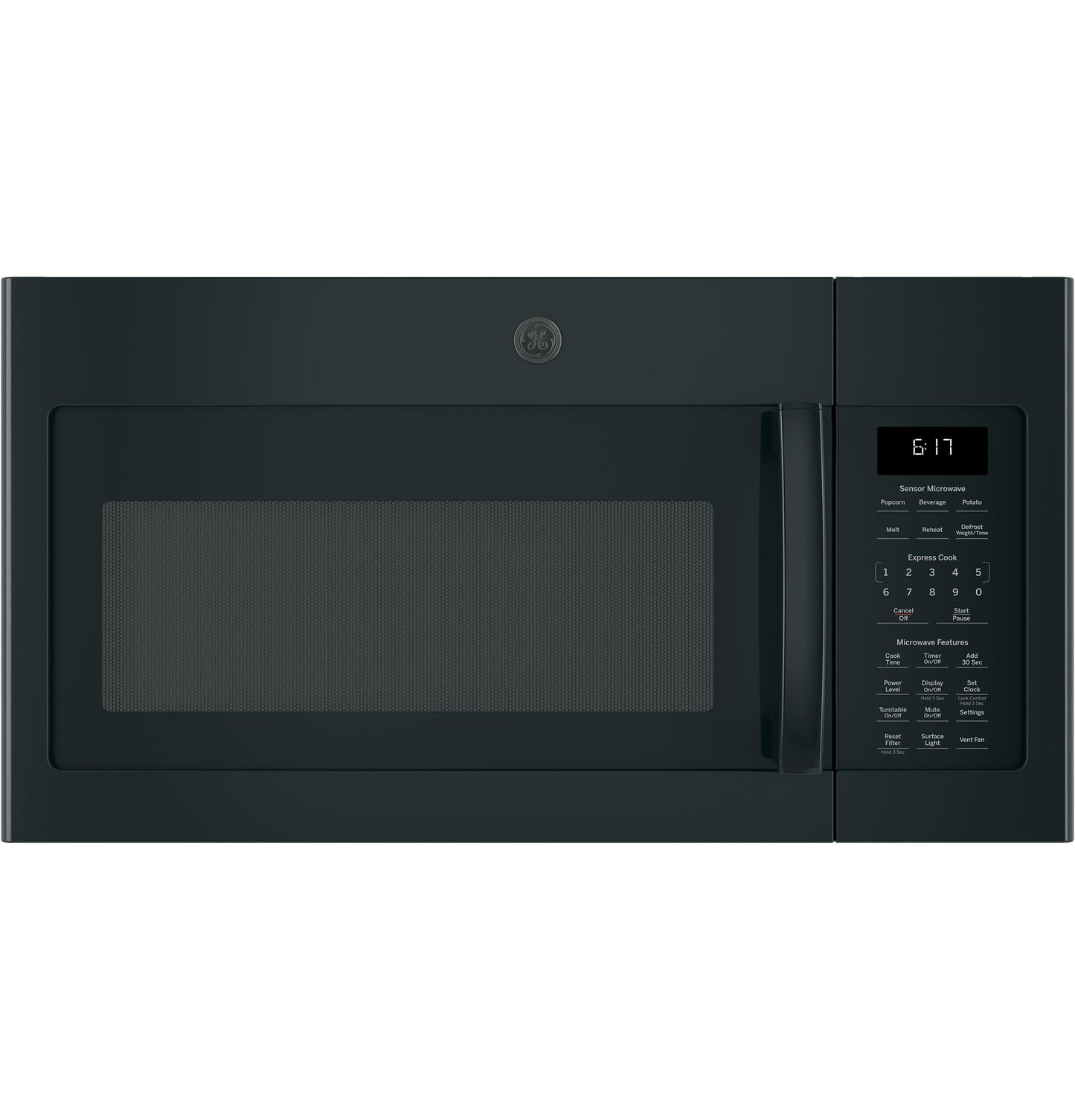 GE APPLIANCES JVM6175DKBB over the range microwave
