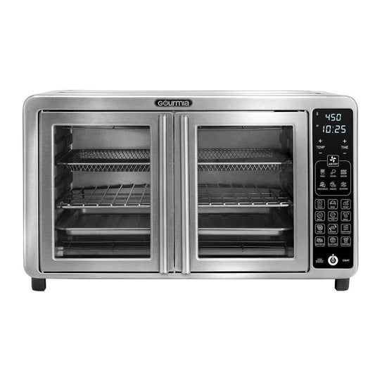 Gourmia XL Digital Air Fryer Toaster Oven with Single-Pull French Doors