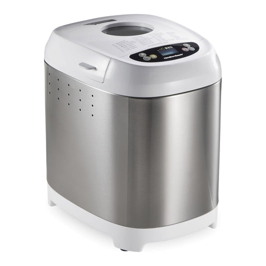 Hamilton Beach Artisan Dough and Bread Maker, 14 Settings including Gluten-Free, White, 29987