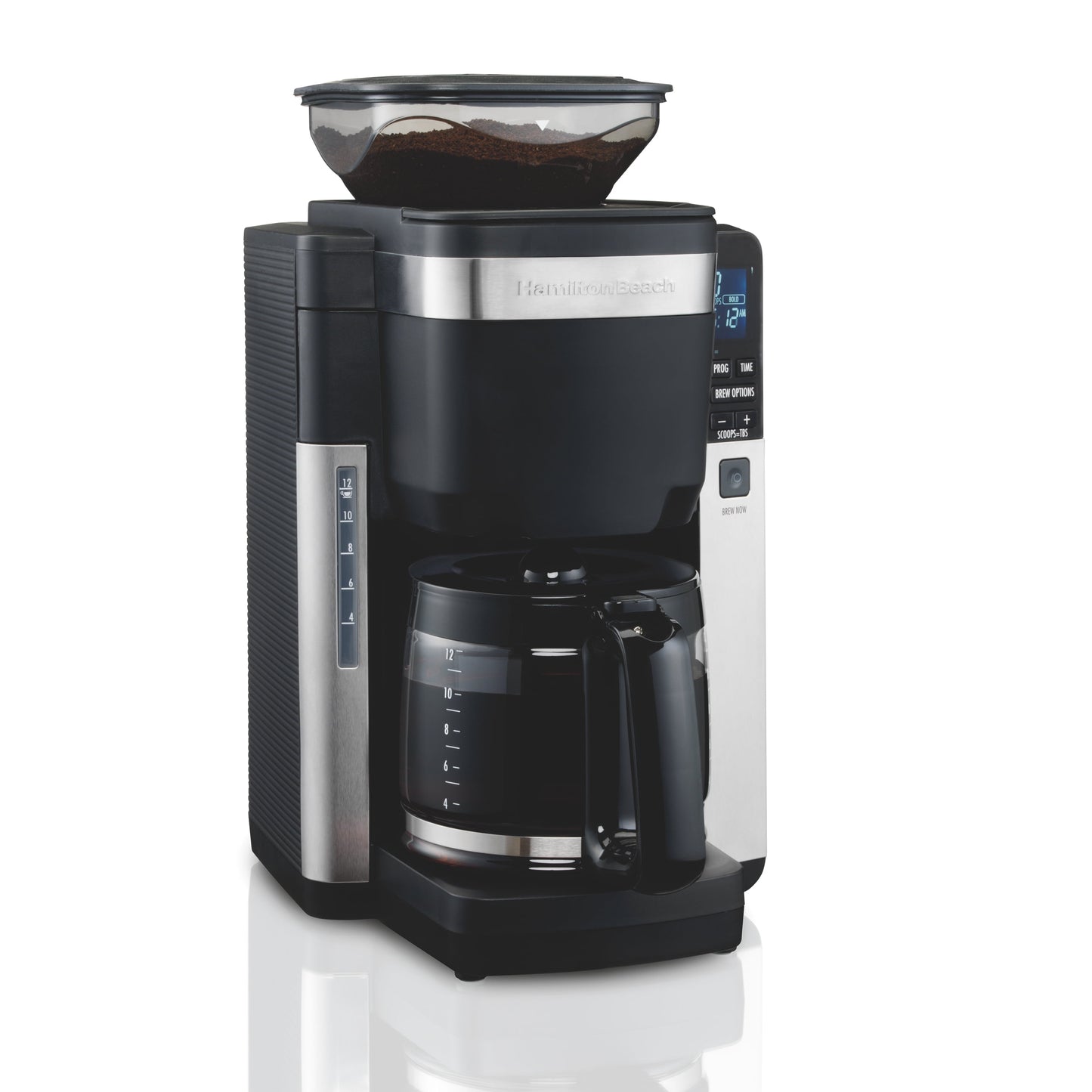 Hamilton Beach® Auto Grounds Dispensing Coffee Maker | Model# 45400