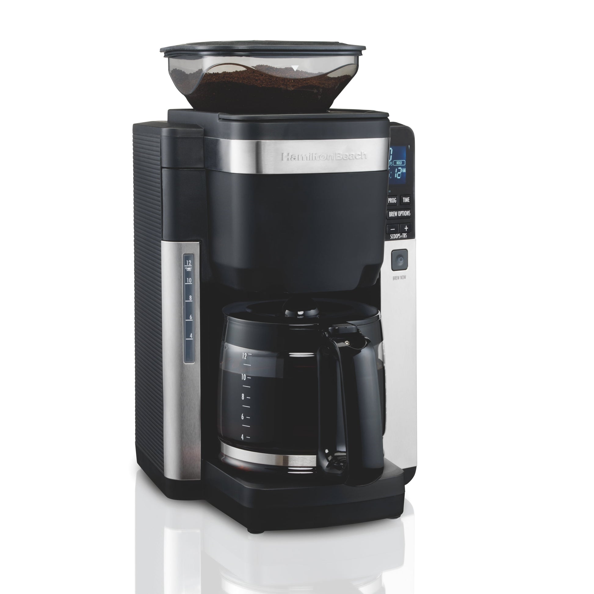 Hamilton Beach® Auto Grounds Dispensing Coffee Maker | Model# 45400