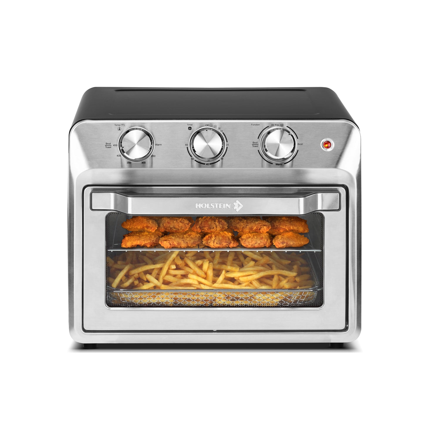 Holstein Housewares 21 QT Stainless Steel Air Fryer Oven