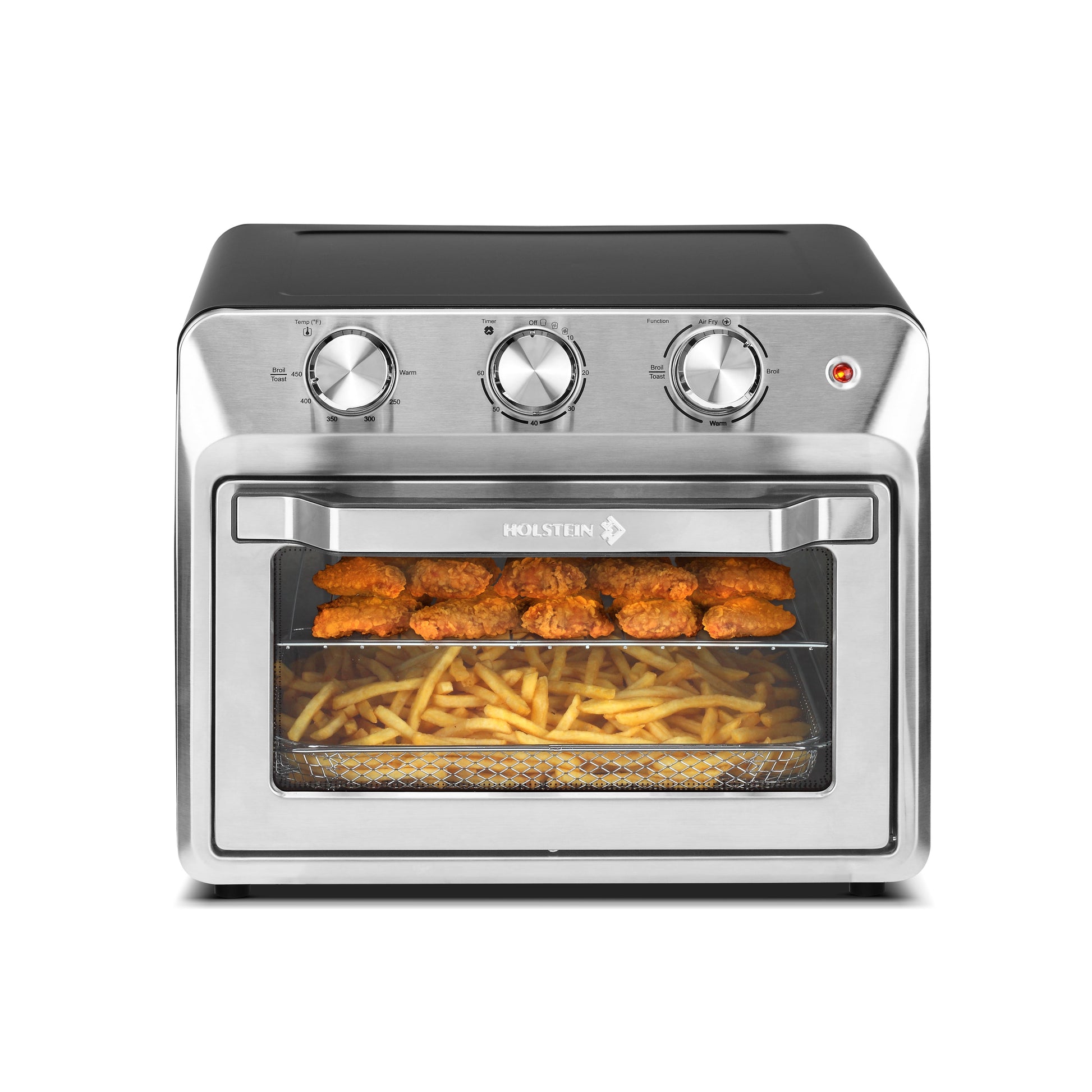 Holstein Housewares 21 QT Stainless Steel Air Fryer Oven