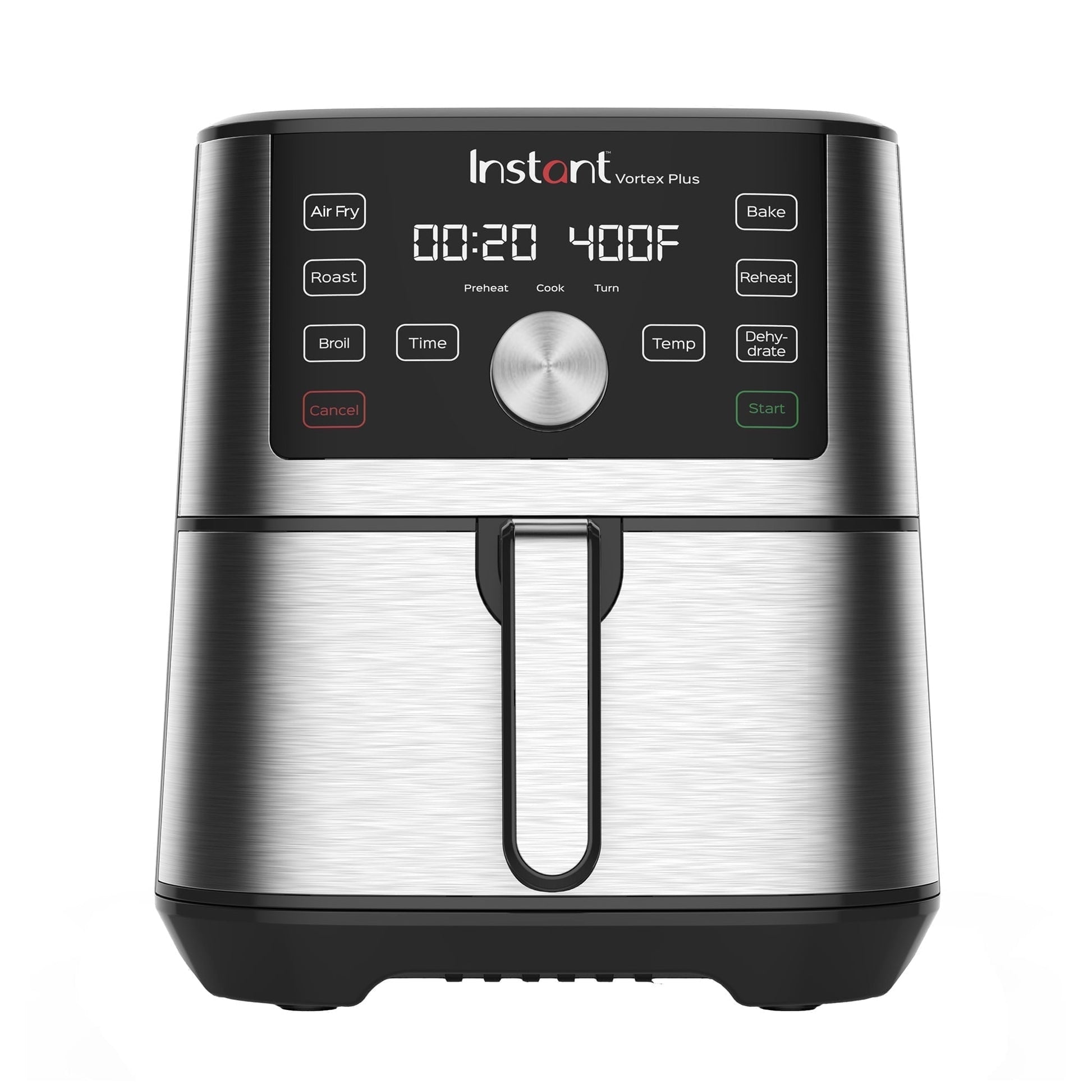 Instant Pot® Vortex® Plus 4QT Air Fryer Single Basket, Stainless Steel