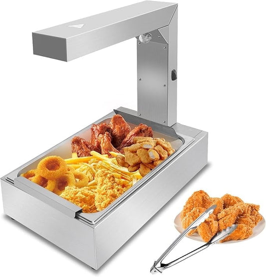 Jacgood Commercial Food Warmer,Free-Standing Warming Dump Station , 22-Inch