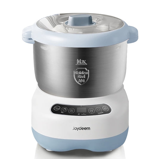 Joydeem Electric Multi-Cooker, New, 3-Liter Capacity, Stainless Steel, Blue/White