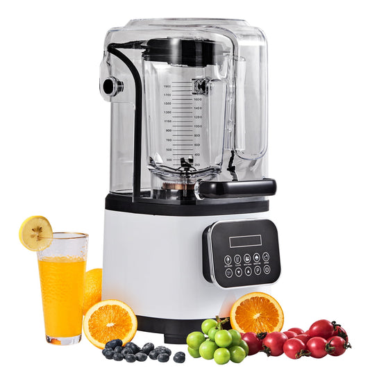 KFFKFF  68oz Professional Blender with Shield  Auto Blending Smoothie Blender High-Speed ??Blenders Countertop Blenders BPA-Free, Auto-smart Tech & Speed ??Control Juice Blender Set