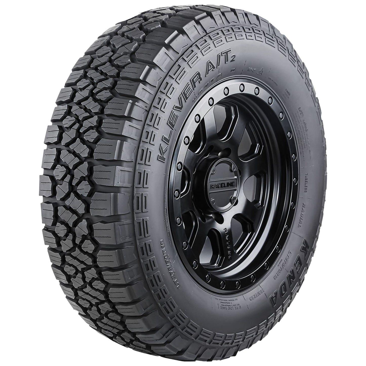 Kenda Klever A/T2 KR628 All Terrain 235/65R16C 121/119R XL Light Truck Tire