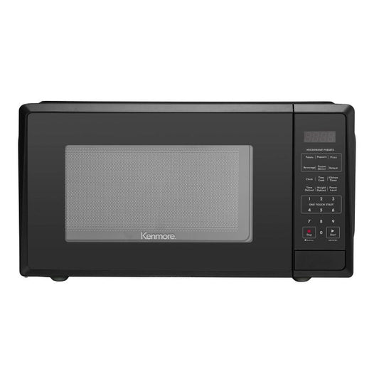 Kenmore 1.1 cu ft Microwave - ck: Countertop Oven, 1000W,  Lock, 6 Programs, 1 Year Warranty