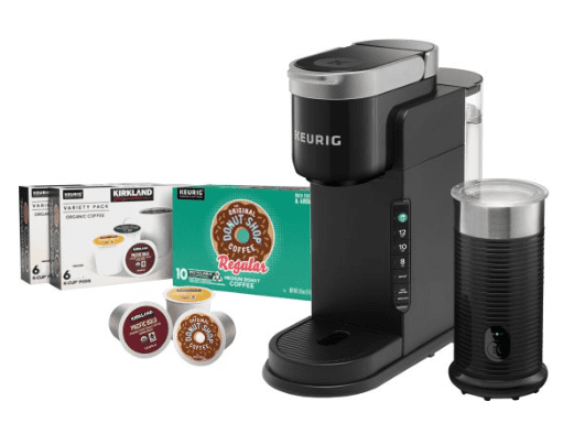 Keurig K-Cafe Barista Bar Single Serve Coffee Maker and Frother with K-Cup Pods