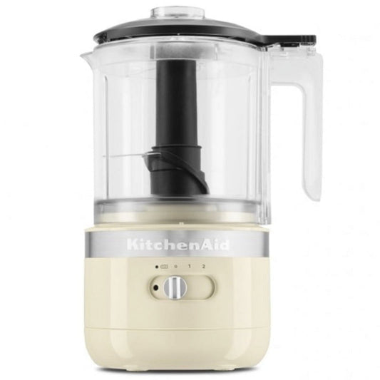 KitchenAid 5-Cup Cordless Food Chopper, Almond Cream (KFCB519AC)