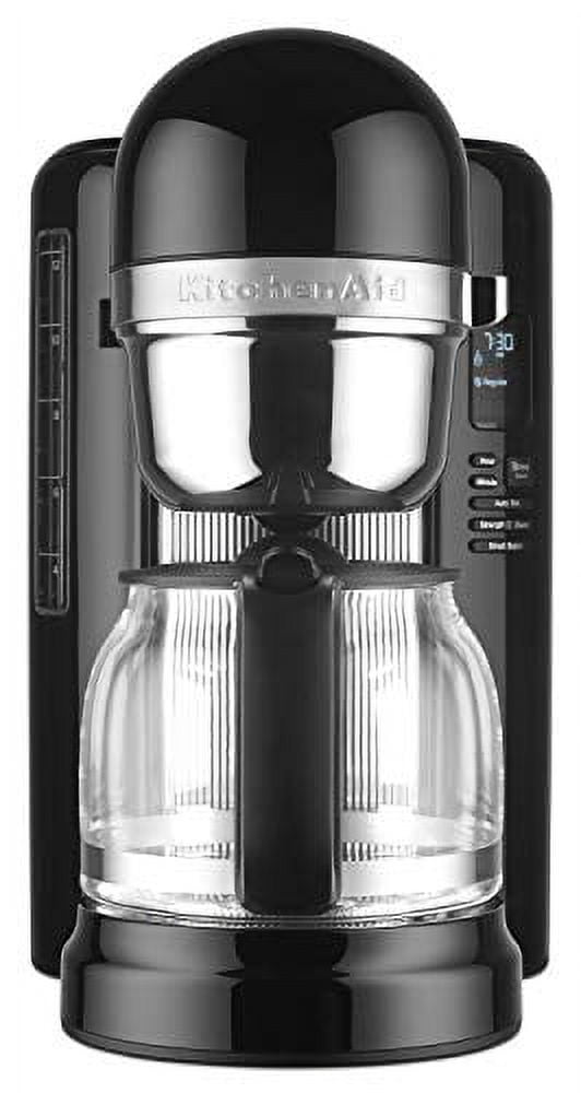Restored KitchenAid RKCM1204OB 12-Cup Coffee Maker - Onyx Black (Refurbished)