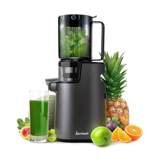 Larinest 24 oz Slow Masticating Juicer, Grey