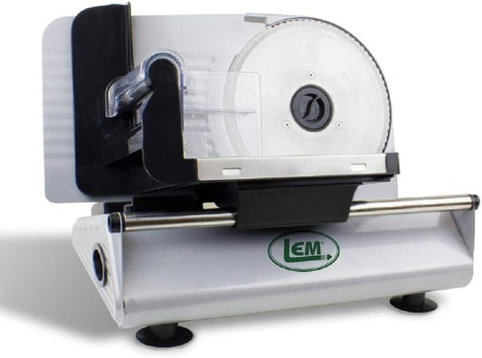 Lem Products Silver 1 speed Meat Slicer
