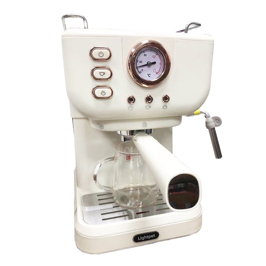 Lightpet Electric coffee machines, Simply Brew 5 Cup Coffee Maker, Cold Brew, Drip Free & Keep Warm Functions, Stainless Steel Coffee Machine