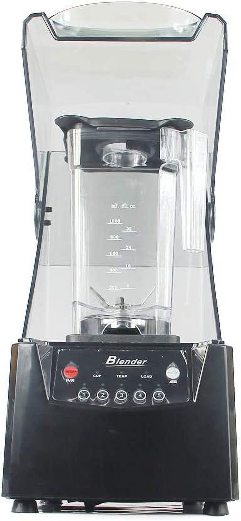 MONIPA Soundproof Electric Blender Large Capacity Blende Personal Portable Low Noise Blender for Kitchen, Puree, Ice Crush, Shakes and Smoothies with Mixing Cup 1.8L 110 V 2600W