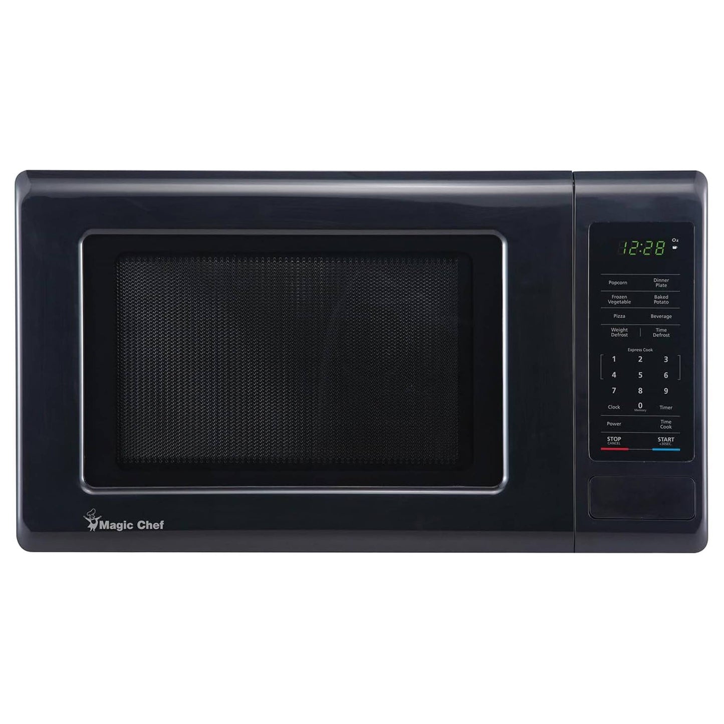 Magic Chef 0.9 cu ft Countertop Microwave Oven in Black