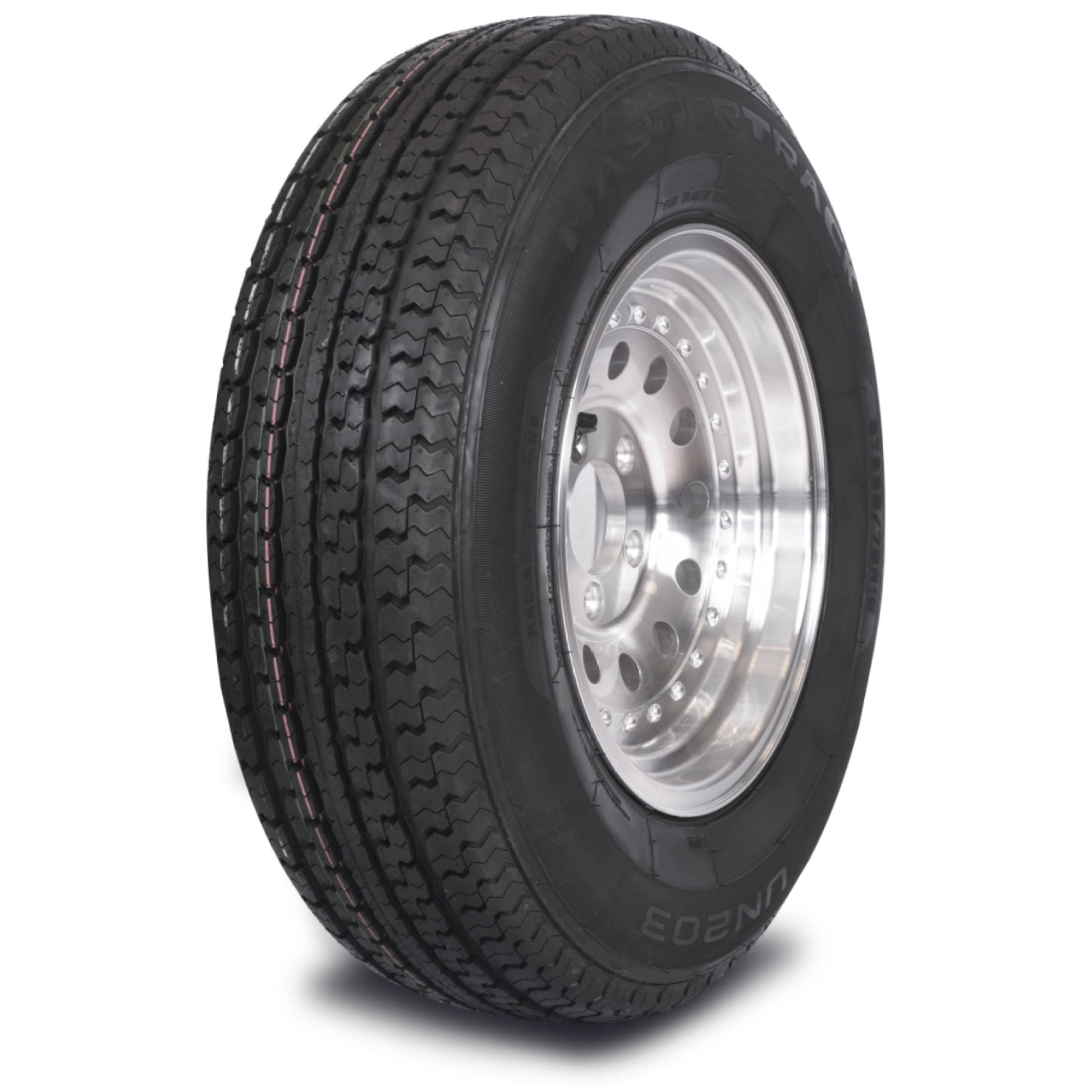 Mastertrack UN203 ST225/75R15 10 Ply 117M Load Range E Radial Trailer Tire- ST 225/75/15 (Tire Only)