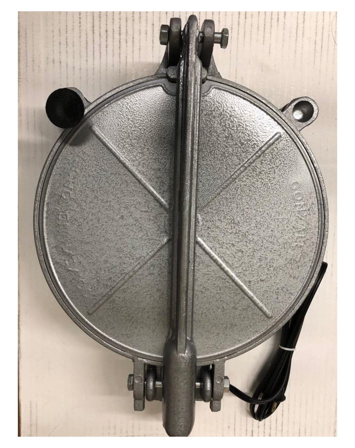 Mexican Cast Iron Electric Corn or Flower Tortilla Maker Gorditas Bunuelos