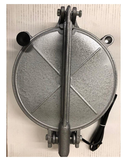 Mexican Cast Iron Electric Corn or Flower Tortilla Maker Gorditas Bunuelos