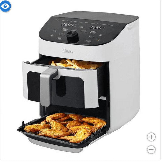 Midea 11-quart Dual Basket Air Fryer Oven