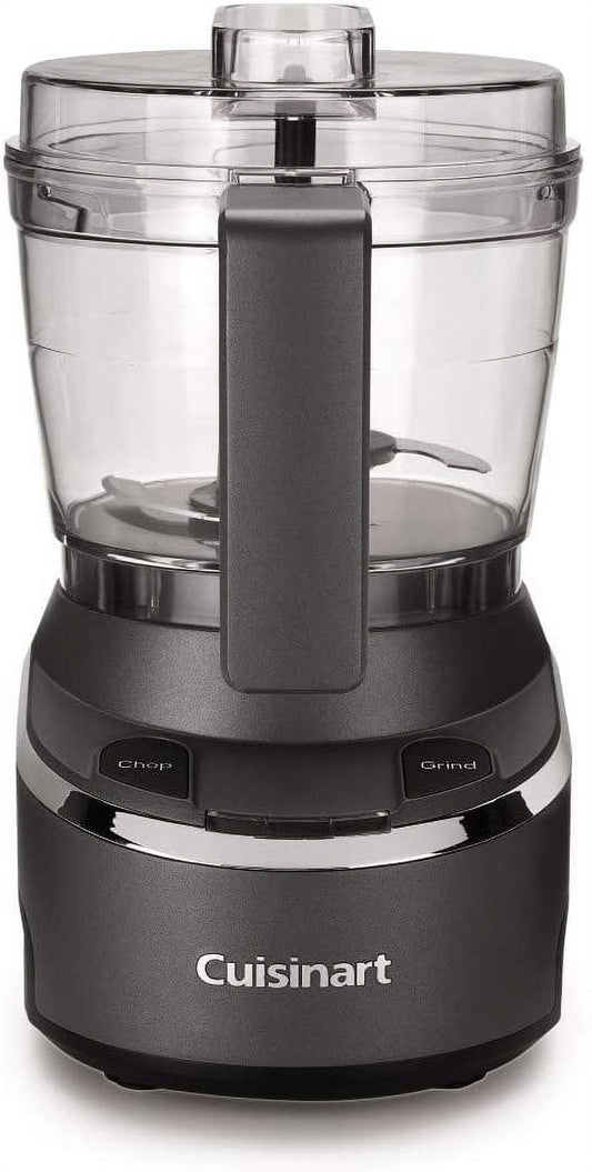 Mini Food Processor & Chopper, Small Stand Mixer for Ve tables, Meats & More, 4 Cup, Electric, Black, RMC-100