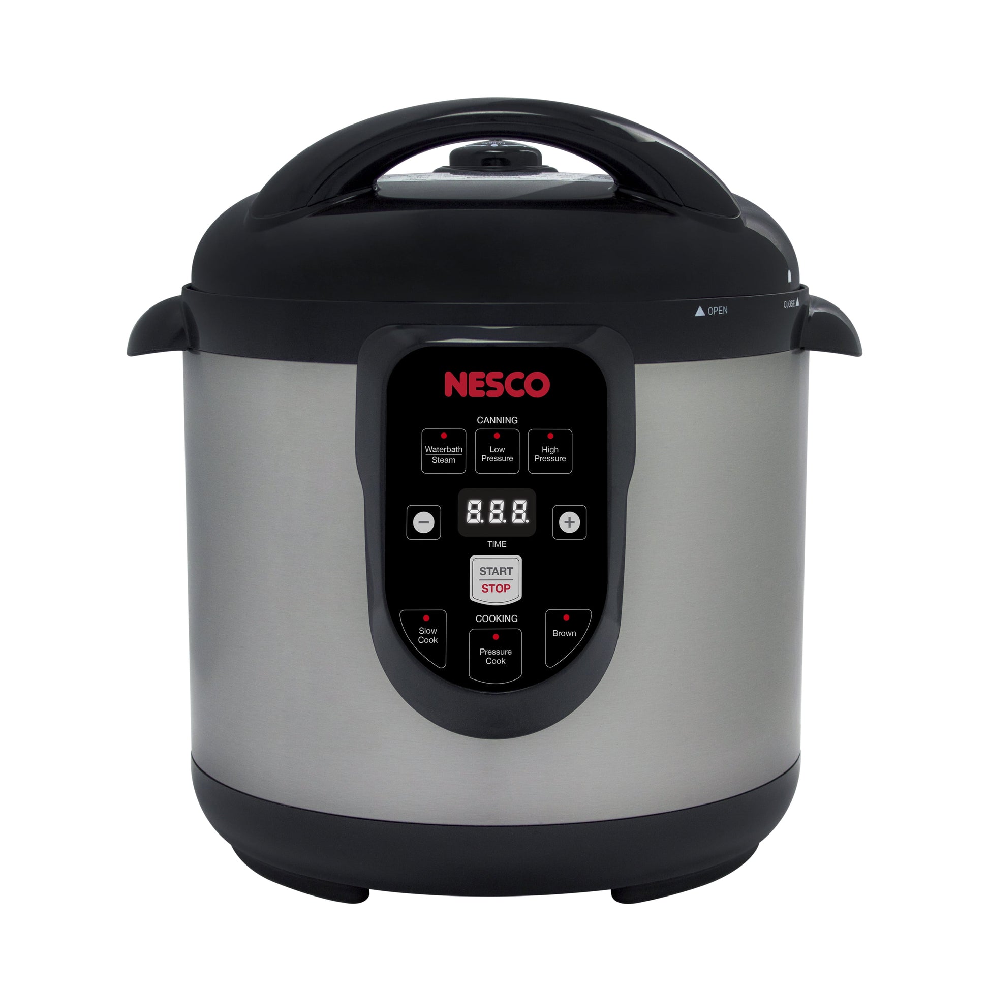 Nesco 9.5 Quart Electric Pressure Canner, Digital Pressure Cooker and Canning Pot, Equipment for Canning Meat and Vegetables