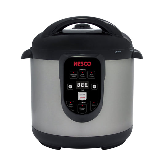 Nesco 9.5 Quart Electric Pressure Canner, Digital Pressure Cooker and Canning Pot, Equipment for Canning Meat and Vegetables